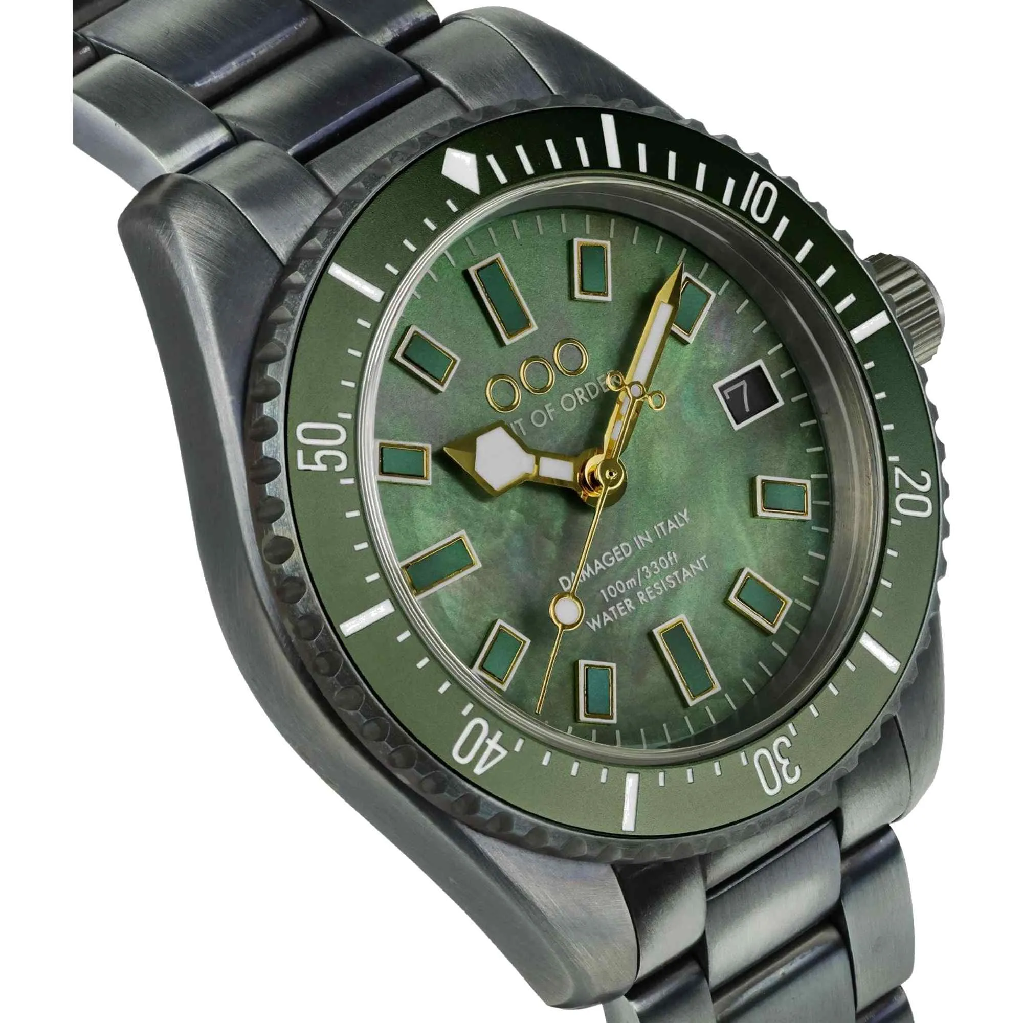Out Of Order 001-38.VE Green Casanova Mother Of Pearl Watch sold by H.S. Johnson product image thumbnail 3