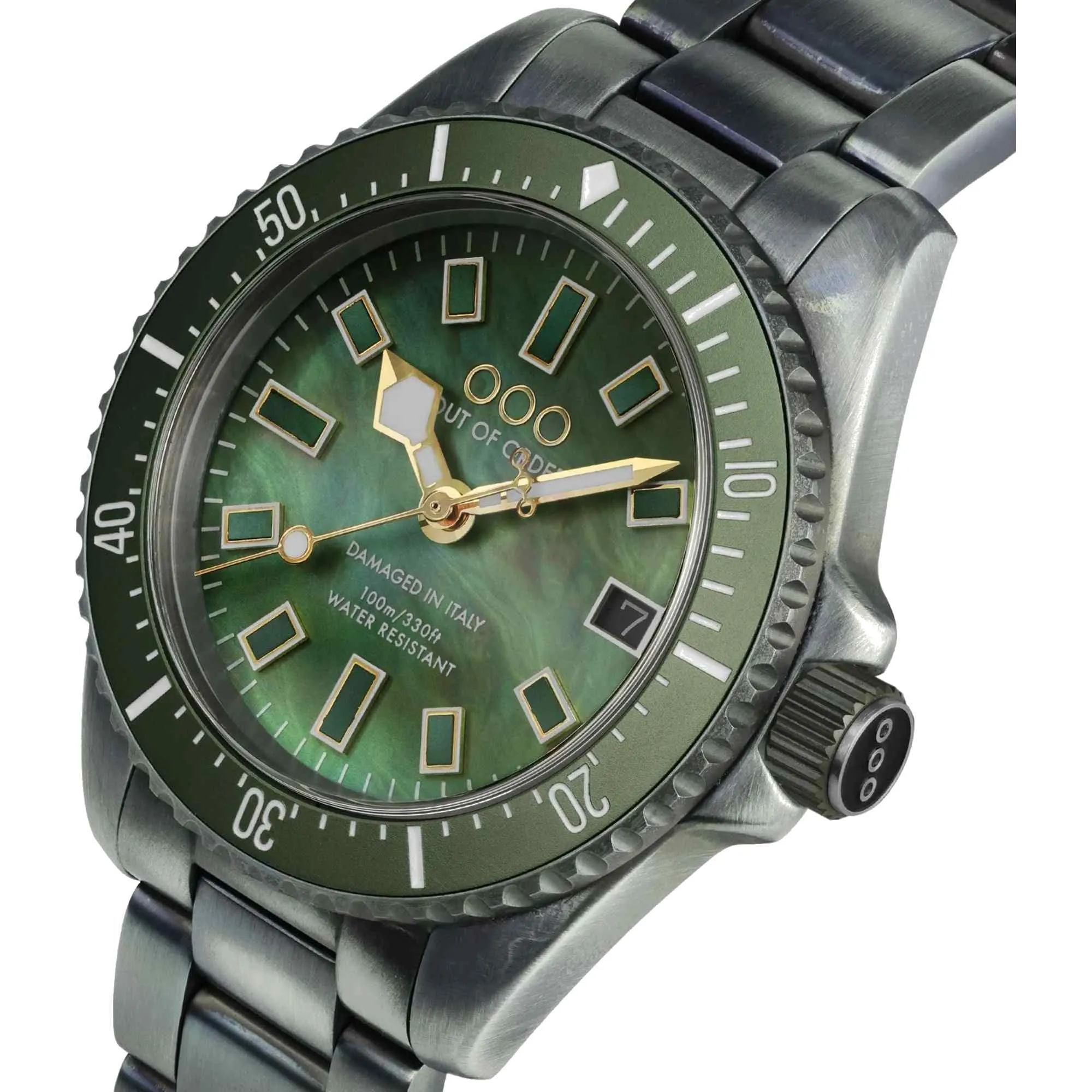 Out Of Order 001-38.VE Green Casanova Mother Of Pearl Watch sold by H.S. Johnson product image thumbnail 4
