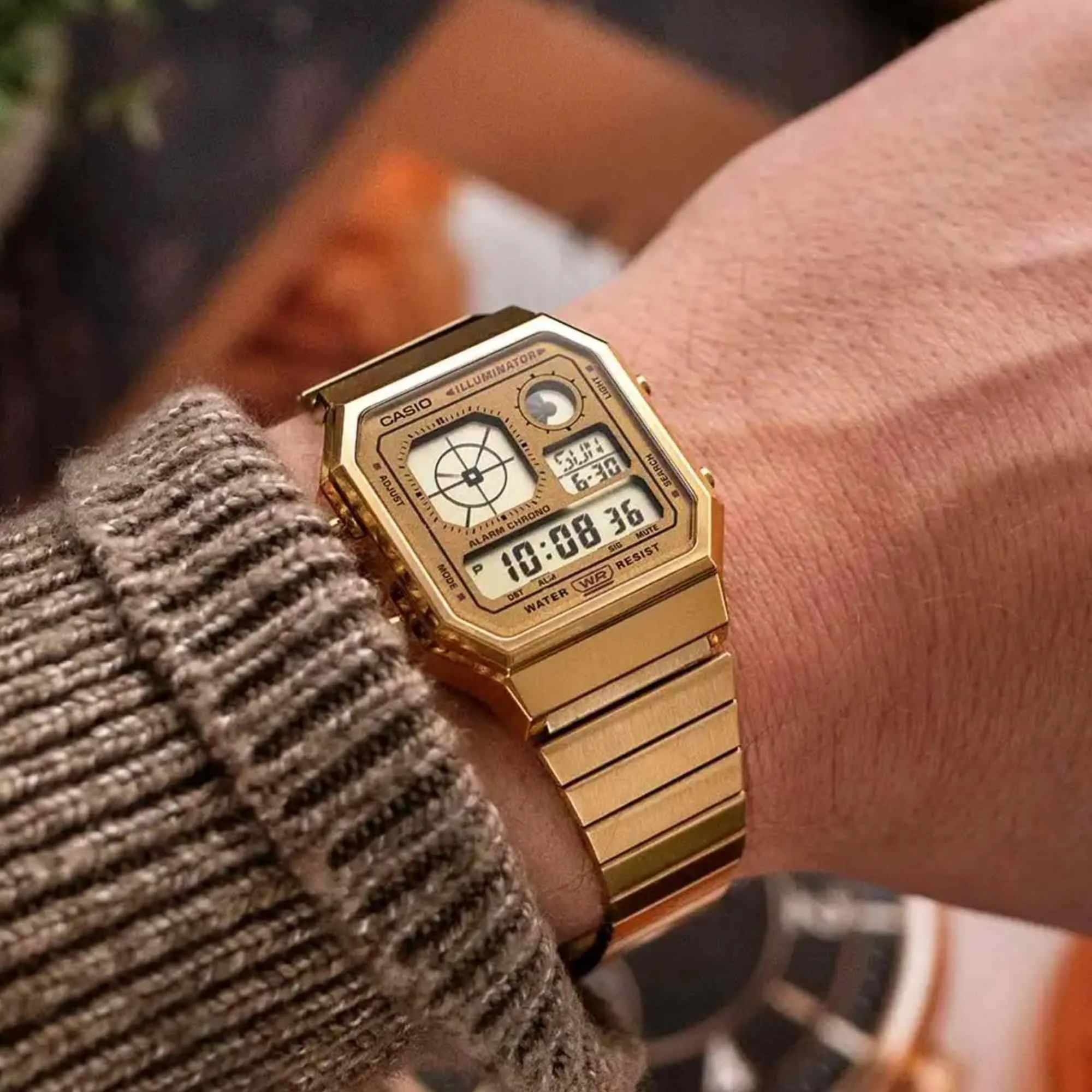 Casio A130WEG-9AEF Vintage Classic Digital Watch sold by H.S. Johnson product image thumbnail 2