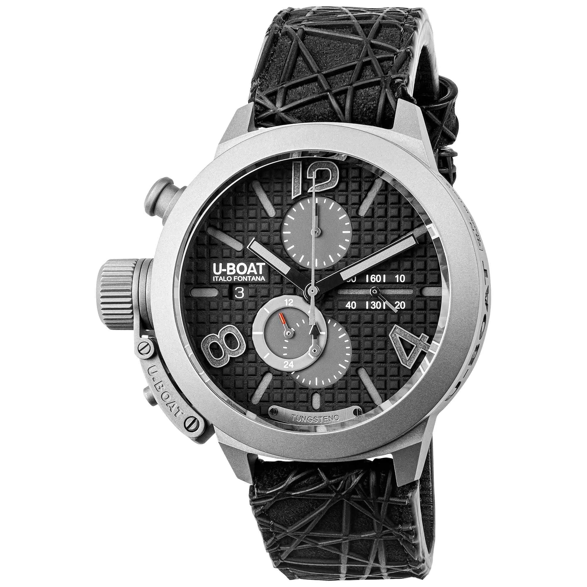 U-Boat 3004 Classico 45 Titanium Tungsten Black Watch sold by H.S. Johnson