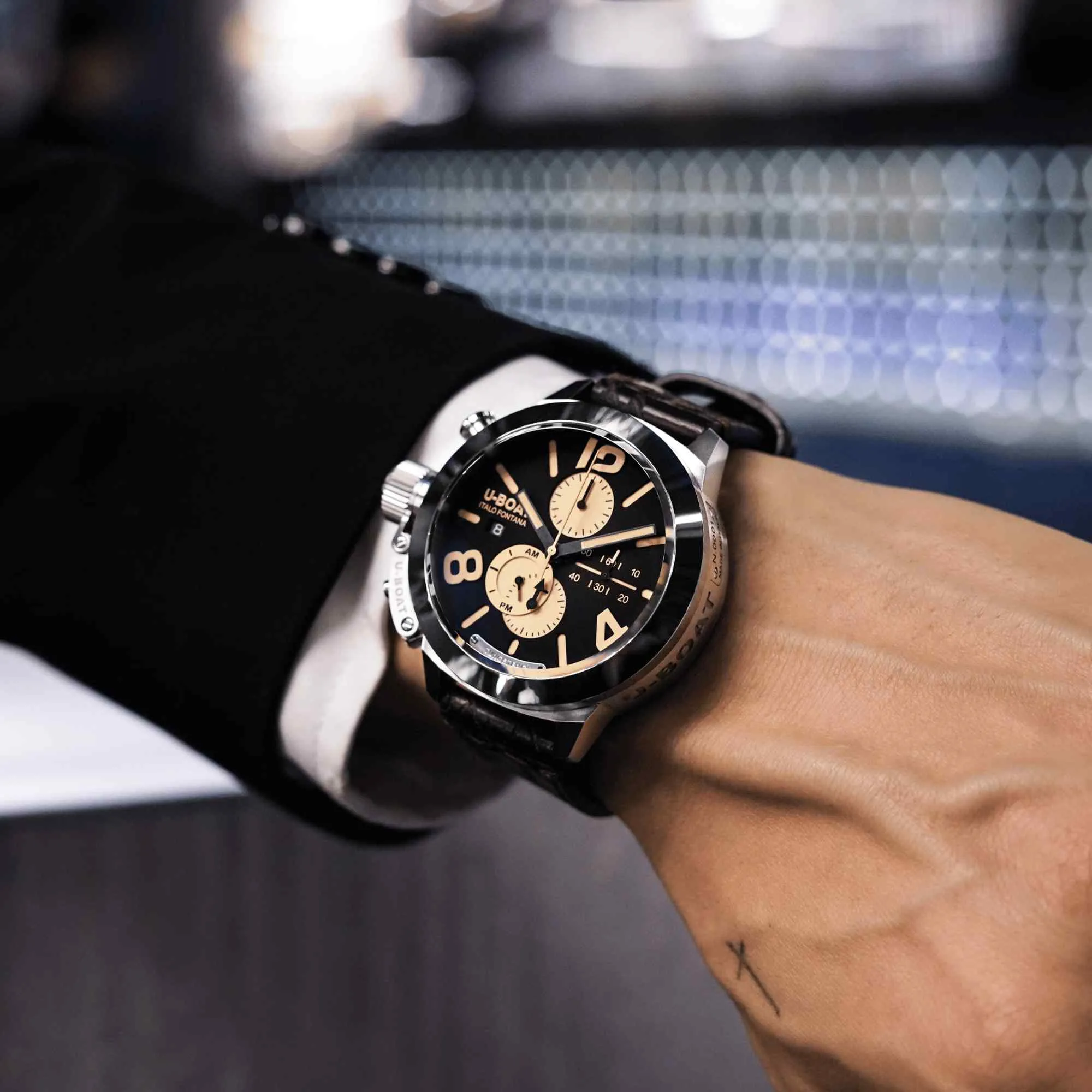 U-Boat 9567/A Classico 45 Tungsteno Cas1 Watch sold by H.S. Johnson product image thumbnail 2