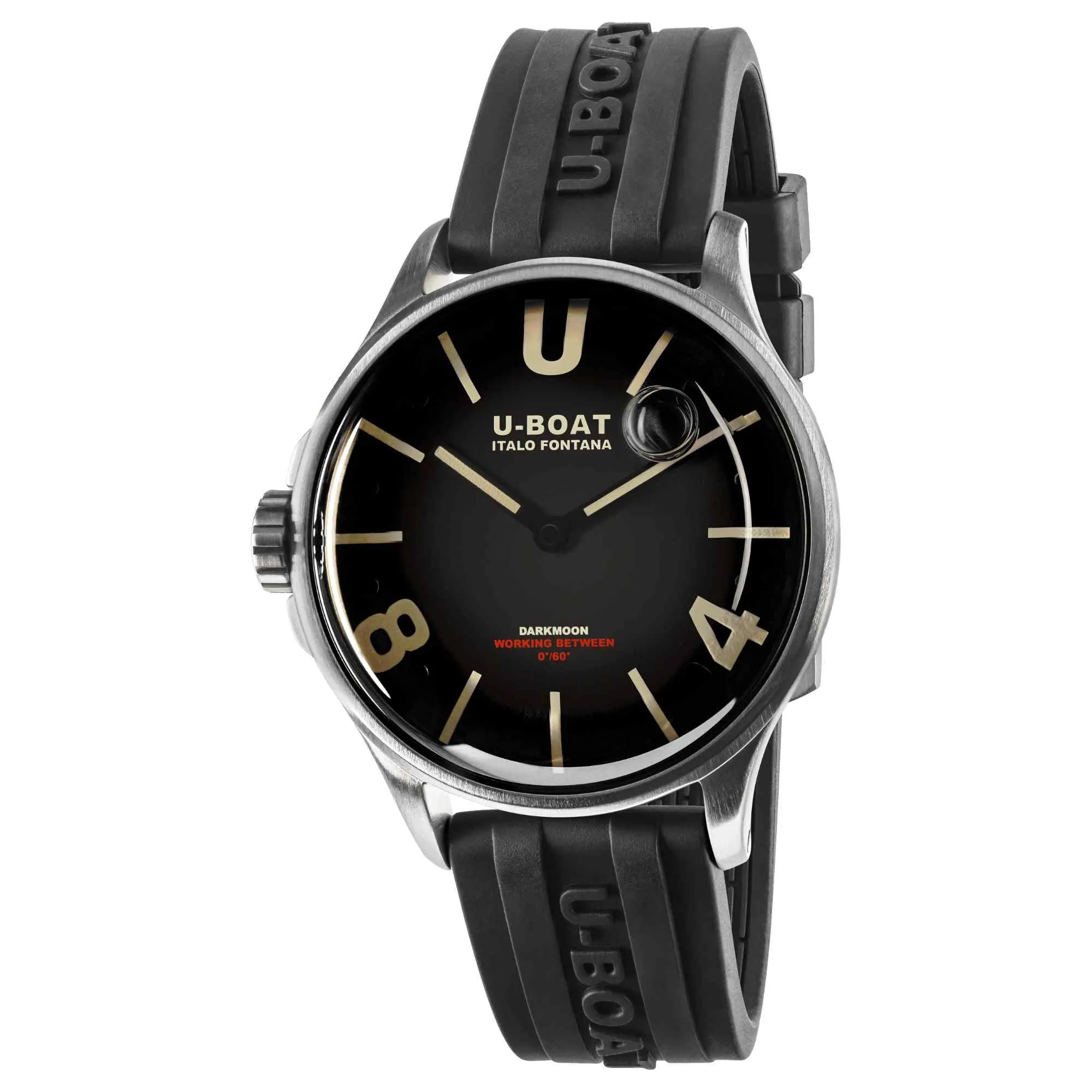 U-Boat 9018/B Darkmoon 41.5mm Black SS Watch sold by H.S. Johnson