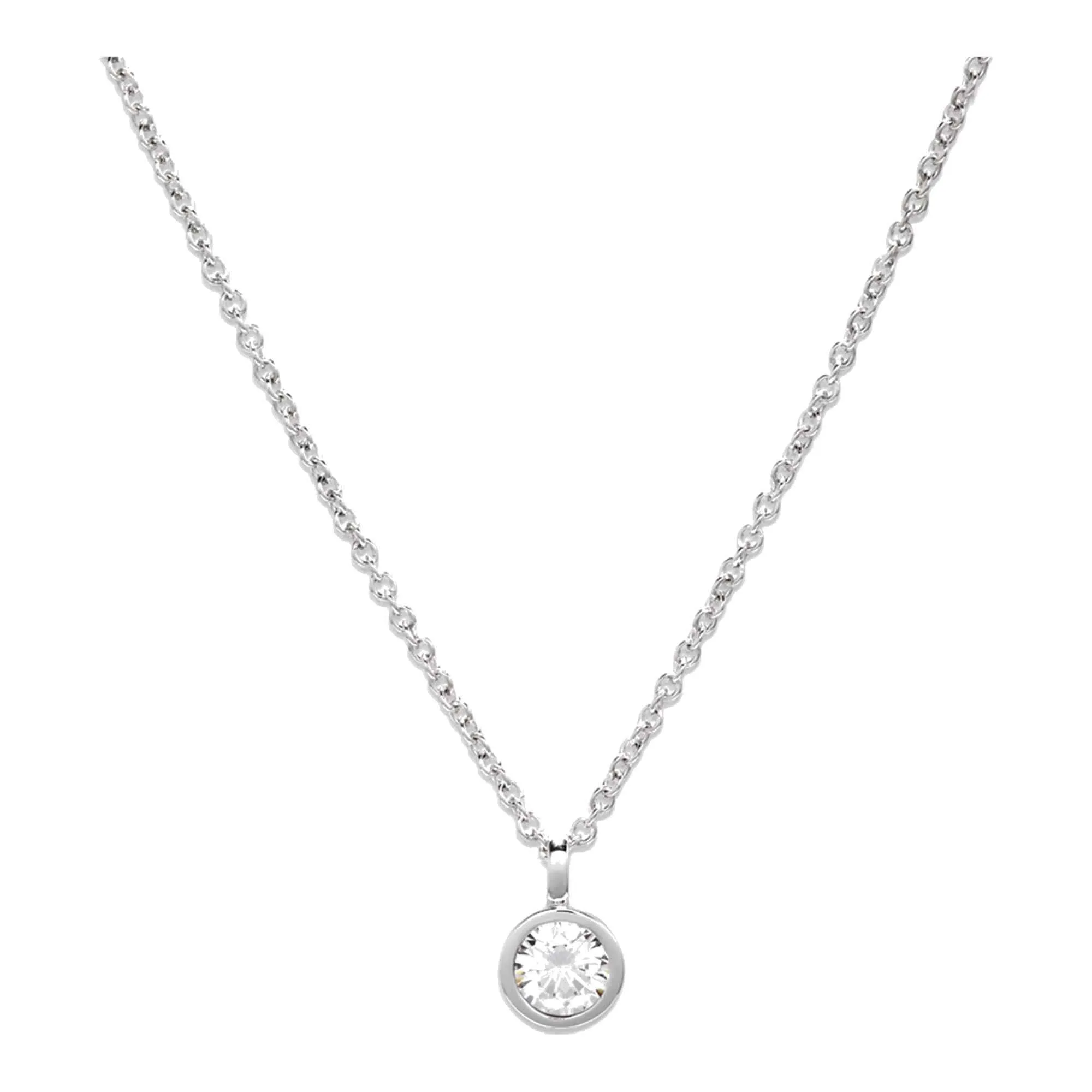 Unique & Co MK-898 Women's Silver 925 Pendant Necklace sold by H.S. Johnson