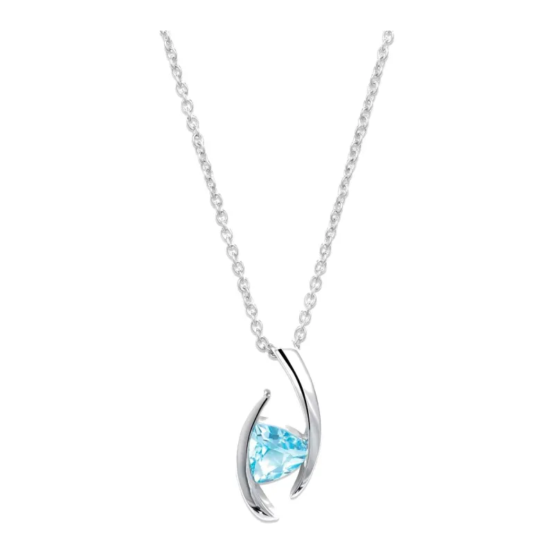 Unique & Co MK-938BT Women's Silver 925 Pendant Necklace sold by H.S. Johnson