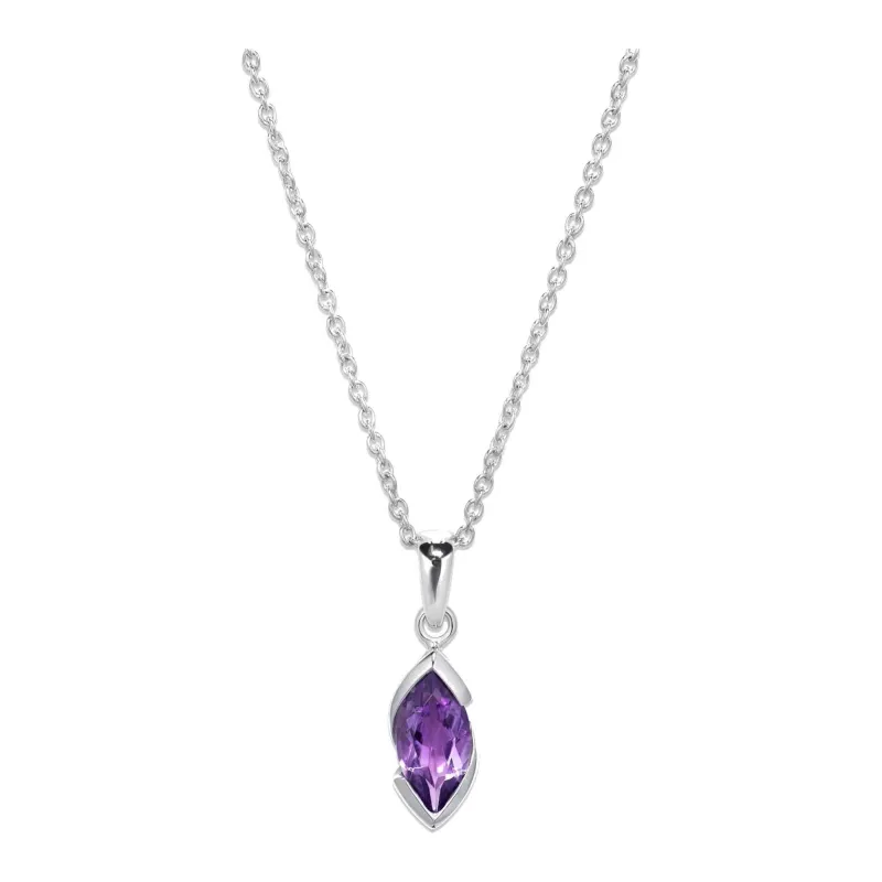 Unique & Co MK-936AM Women's Silver 925 Pendant Necklace sold by H.S. Johnson