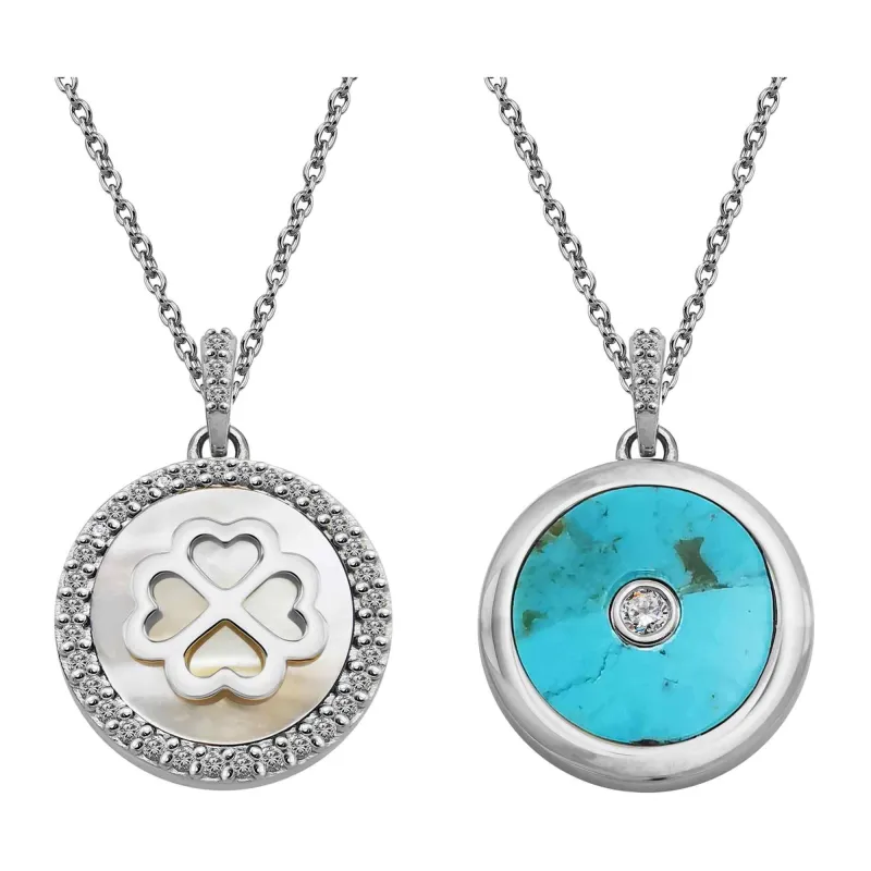 Unique & Co MK-964 Women's Silver 925 Pendant Necklace sold by H.S. Johnson