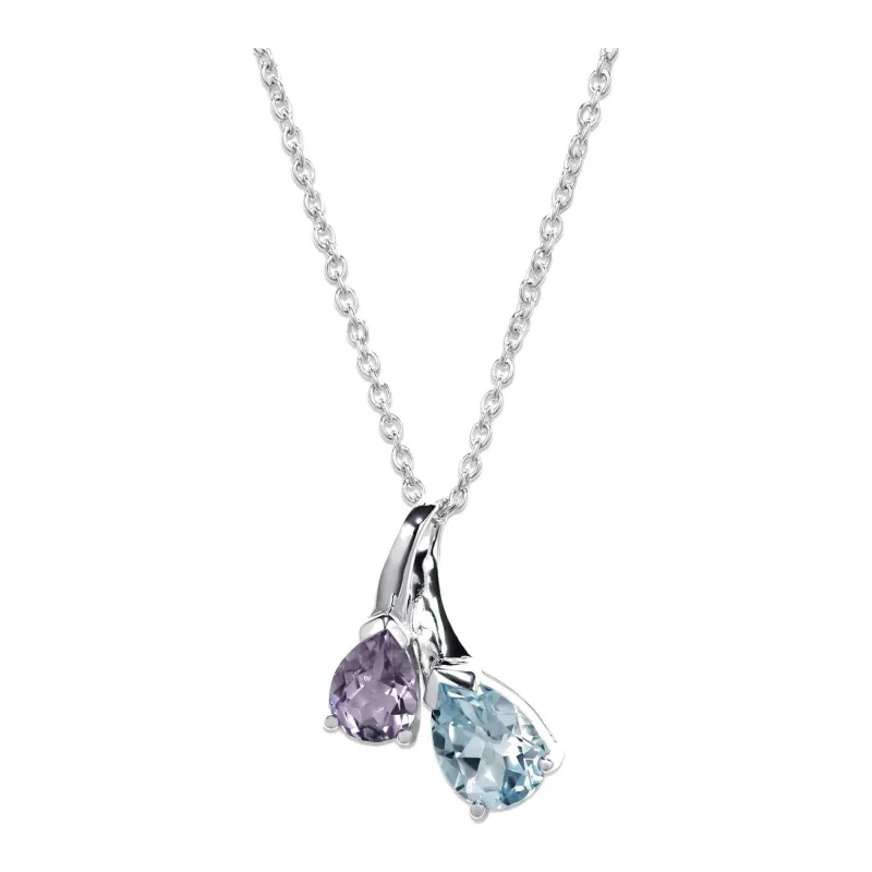 Unique & Co MK-946AB Women's Silver 925 Pendant Necklace sold by H.S. Johnson