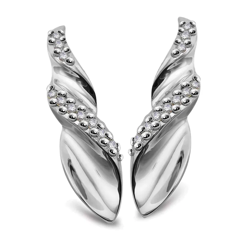 Unique & Co ME-1002 Sterling Silver Drop Earrings sold by H.S. Johnson