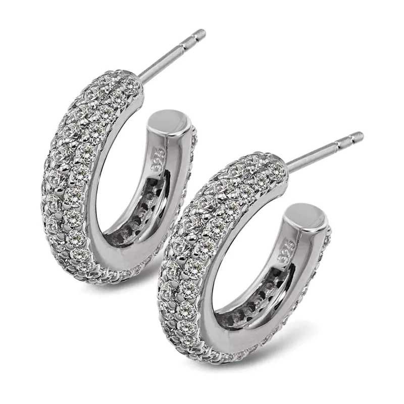 Unique & Co ME-1000 Sterling Silver Stud Earrings sold by H.S. Johnson