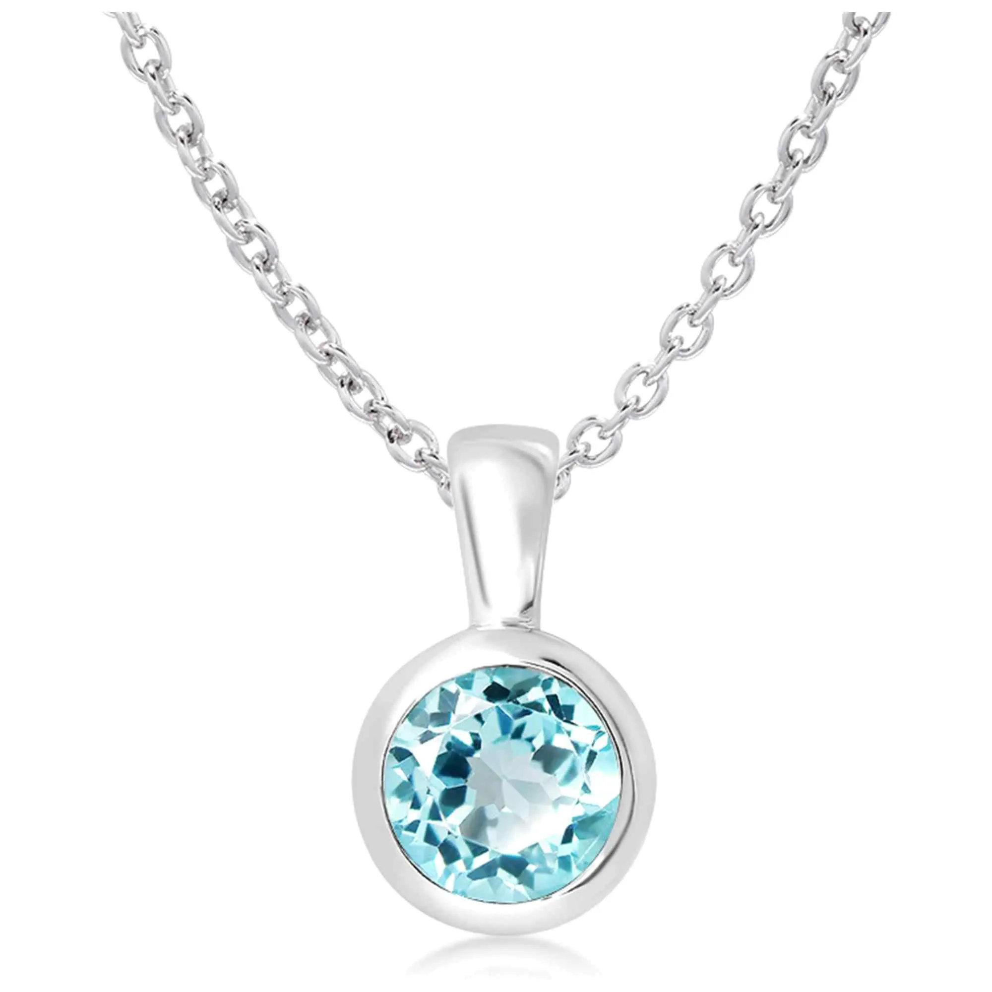 Unique & Co MK-992BT Women's Silver 925 Pendant Necklace sold by H.S. Johnson