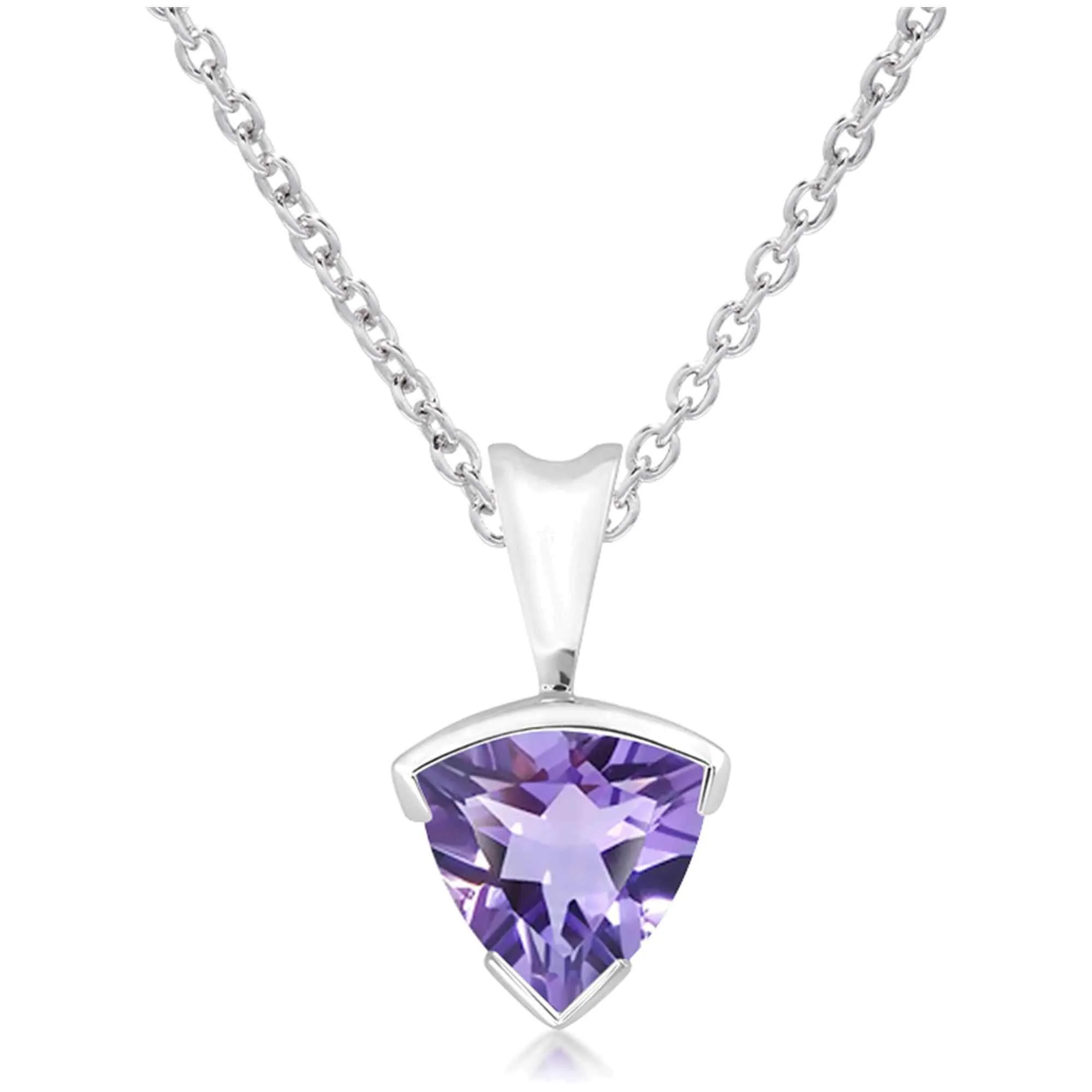 Unique & Co MK-980AM Women's Silver 925 Pendant Necklace sold by H.S. Johnson