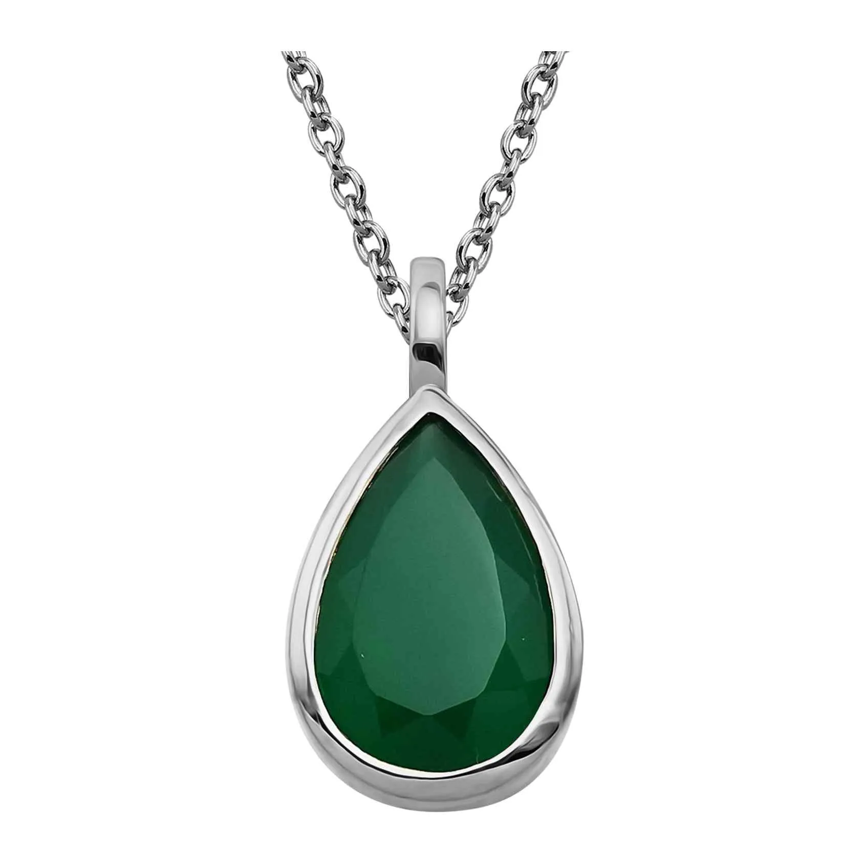 Unique & Co MK-976GX Women's Silver 925 Pendant Necklace sold by H.S. Johnson