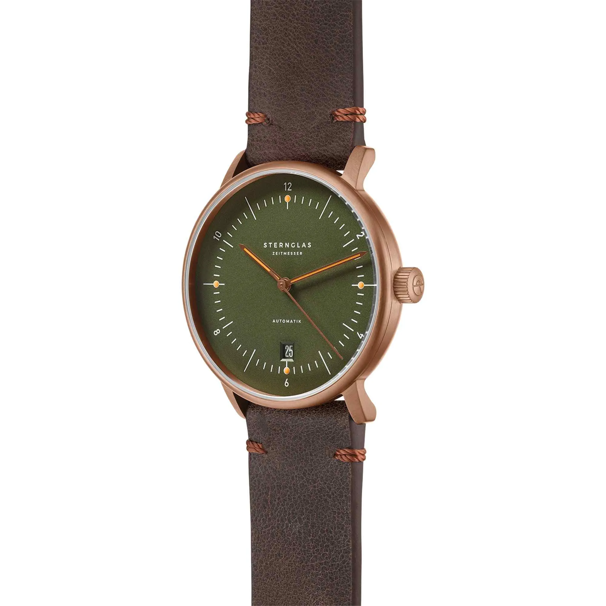 Sternglas S02-NA35-VI17 Men's Naos Automatik Bronze Watch sold by H.S. Johnson product image thumbnail 2