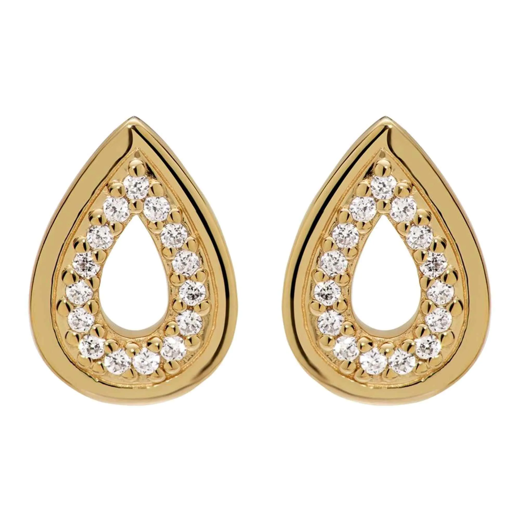 Unique & Co ME-929GO Sterling Silver Stud Earrings sold by H.S. Johnson