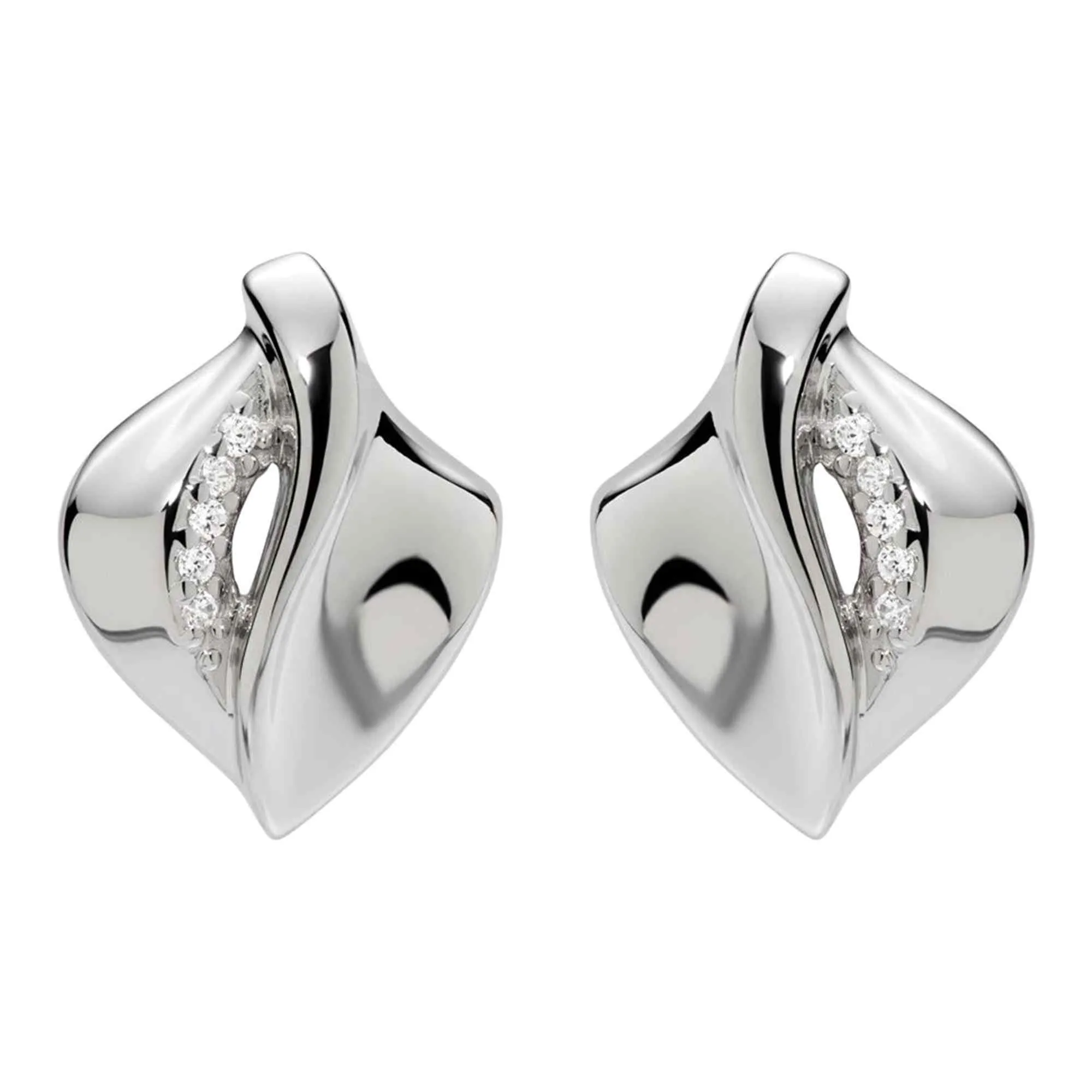 Unique & Co ME-927 Sterling Silver Stud Earrings sold by H.S. Johnson