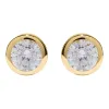 Unique & Co ME-898GO Sterling Silver Stud Earrings sold by H.S. Johnson