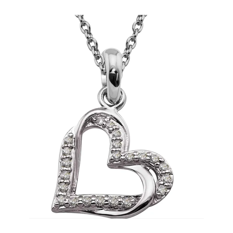 Unique & Co MK-954 Women's Silver 925 Pendant Necklace sold by H.S. Johnson