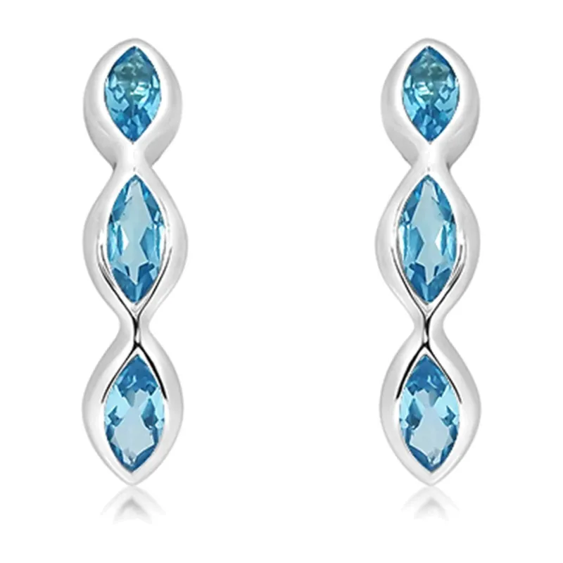 Unique & Co ME-994BT Sterling Silver Stud Earrings sold by H.S. Johnson