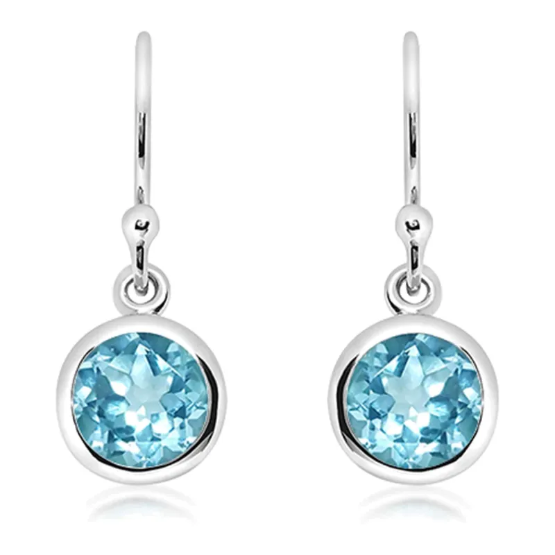 Unique & Co ME-992BT Sterling Silver Drop Earrings sold by H.S. Johnson