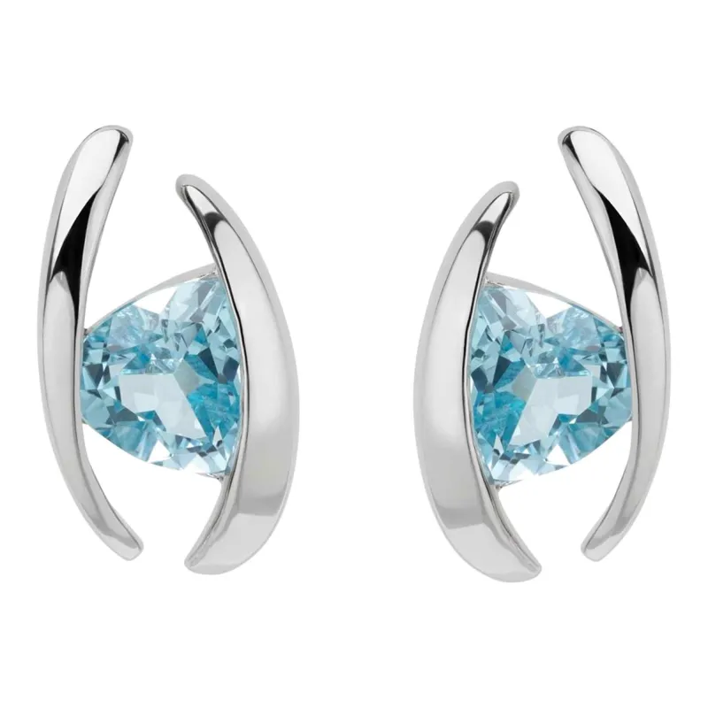 Unique & Co ME-938BT Sterling Silver Stud Earrings sold by H.S. Johnson
