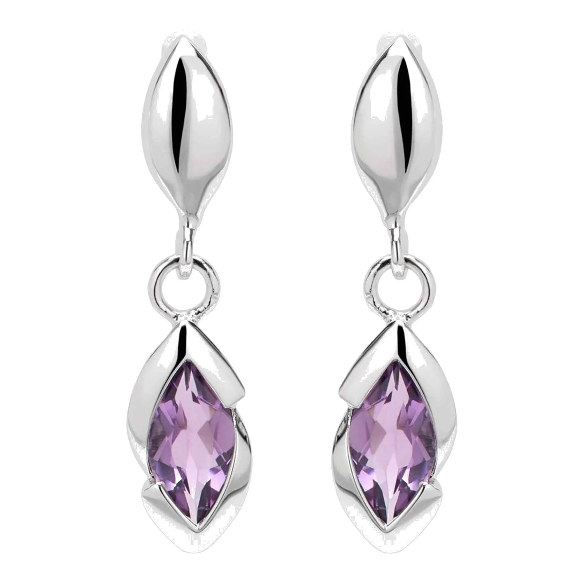 Unique & Co ME-936AM Sterling Silver Drop Earrings sold by H.S. Johnson