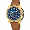 Festina F20728/1 Men's Chrono Bike Leather Strap Watch sold by H.S. Johnson