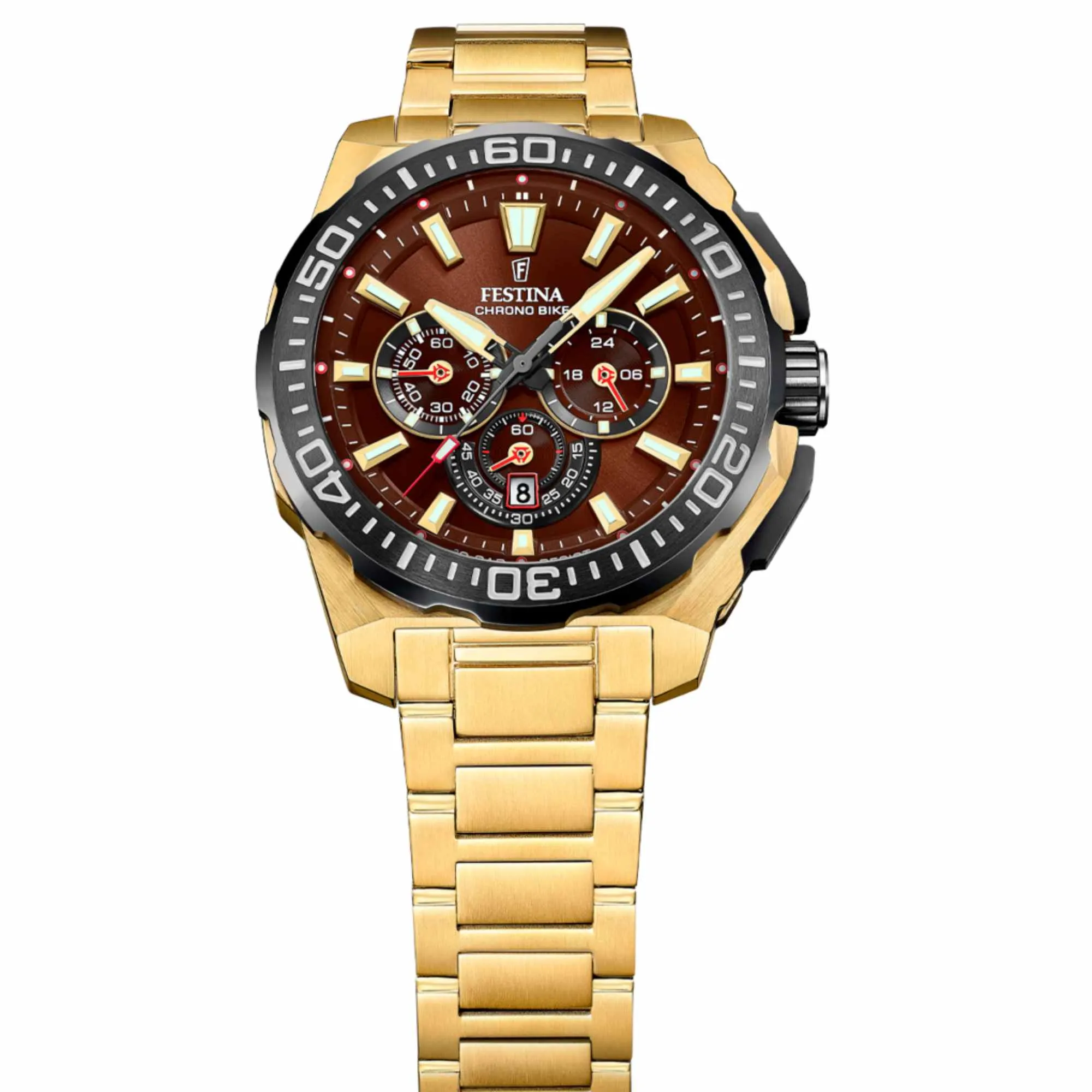 Festina F20727/3 Men's Chrono Bike Steel Bracelet Watch sold by H.S. Johnson product image thumbnail 2