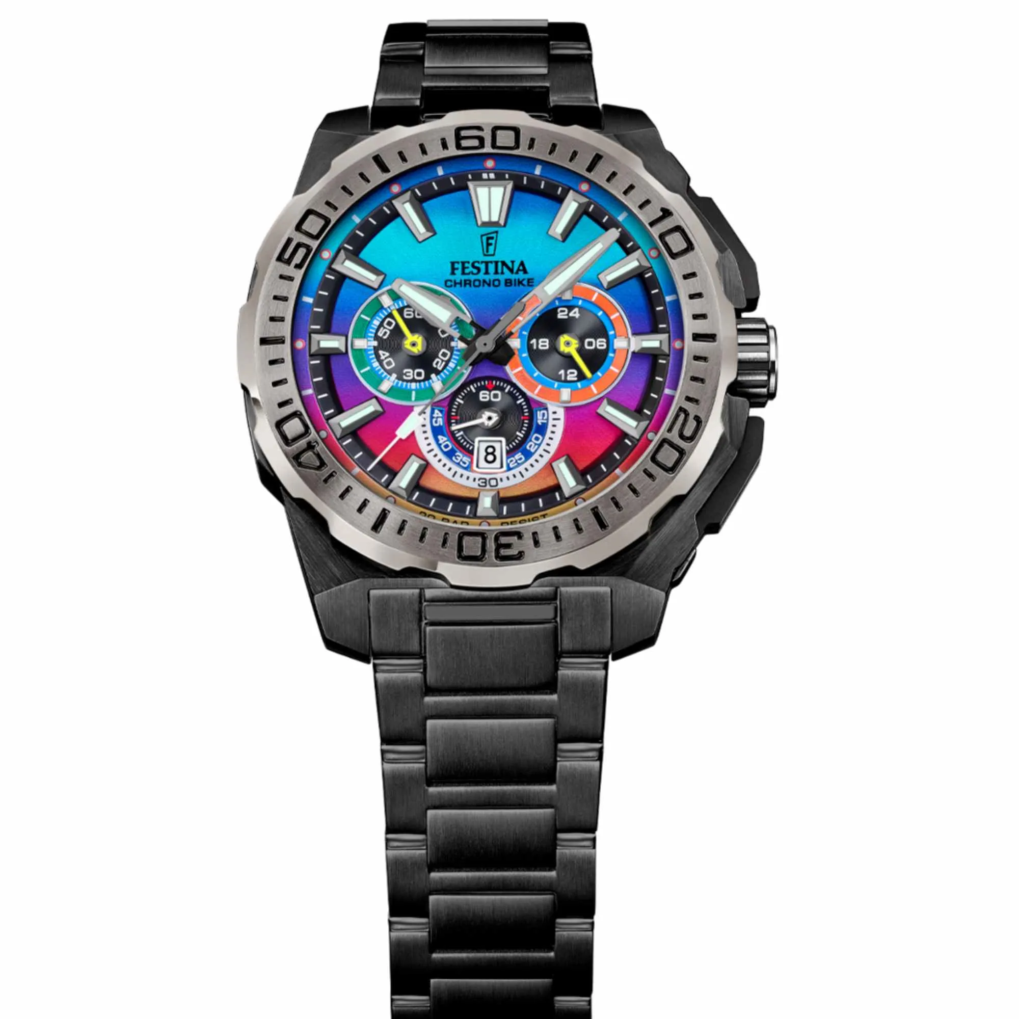 Festina F20731/2 Men's Chrono Bike Rubber Strap Watch sold by H.S. Johnson product image thumbnail 3