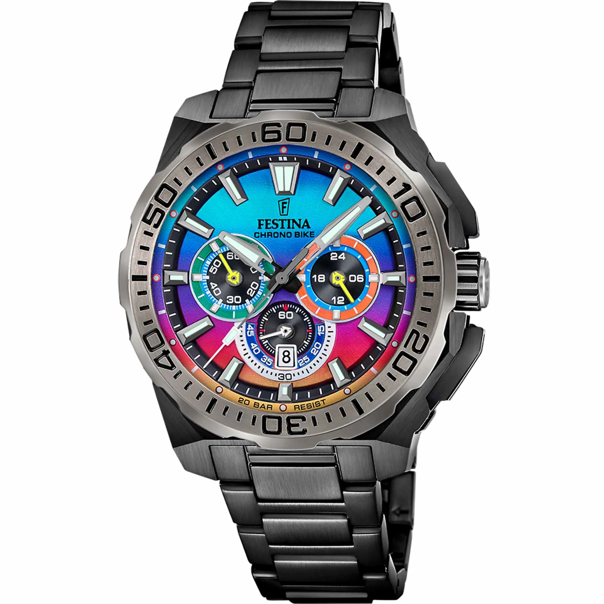 Festina F20731/2 Men's Chrono Bike Rubber Strap Watch sold by H.S. Johnson