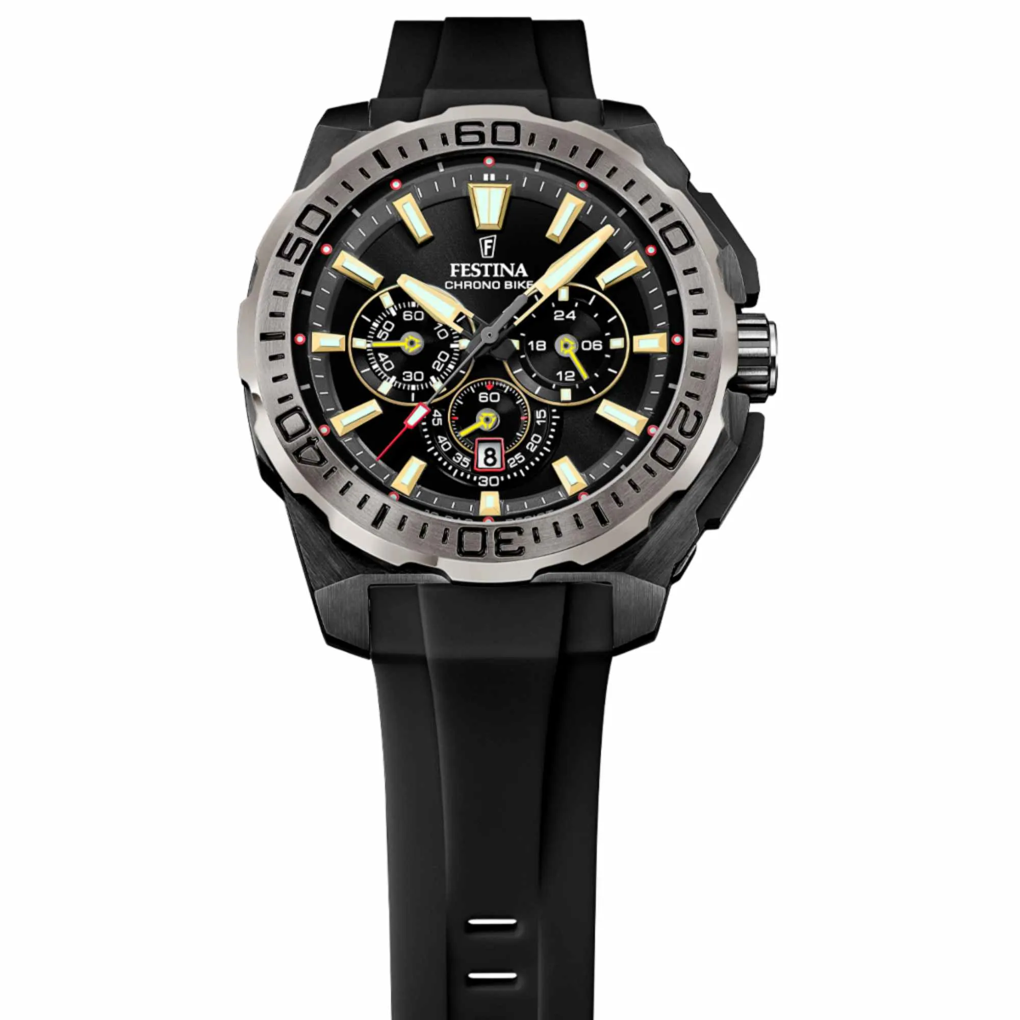 Festina F20726/3 Men's Chrono Bike Rubber Strap Watch sold by H.S. Johnson product image thumbnail 2