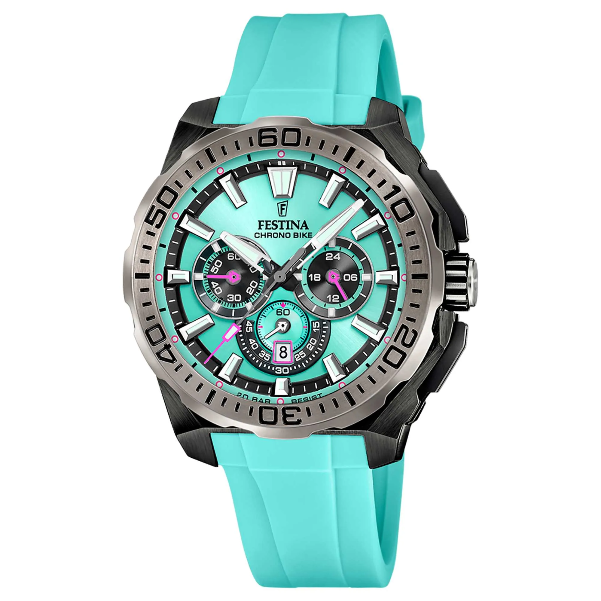 Festina F20726/2 Men's Chrono Bike Rubber Strap Watch sold by H.S. Johnson