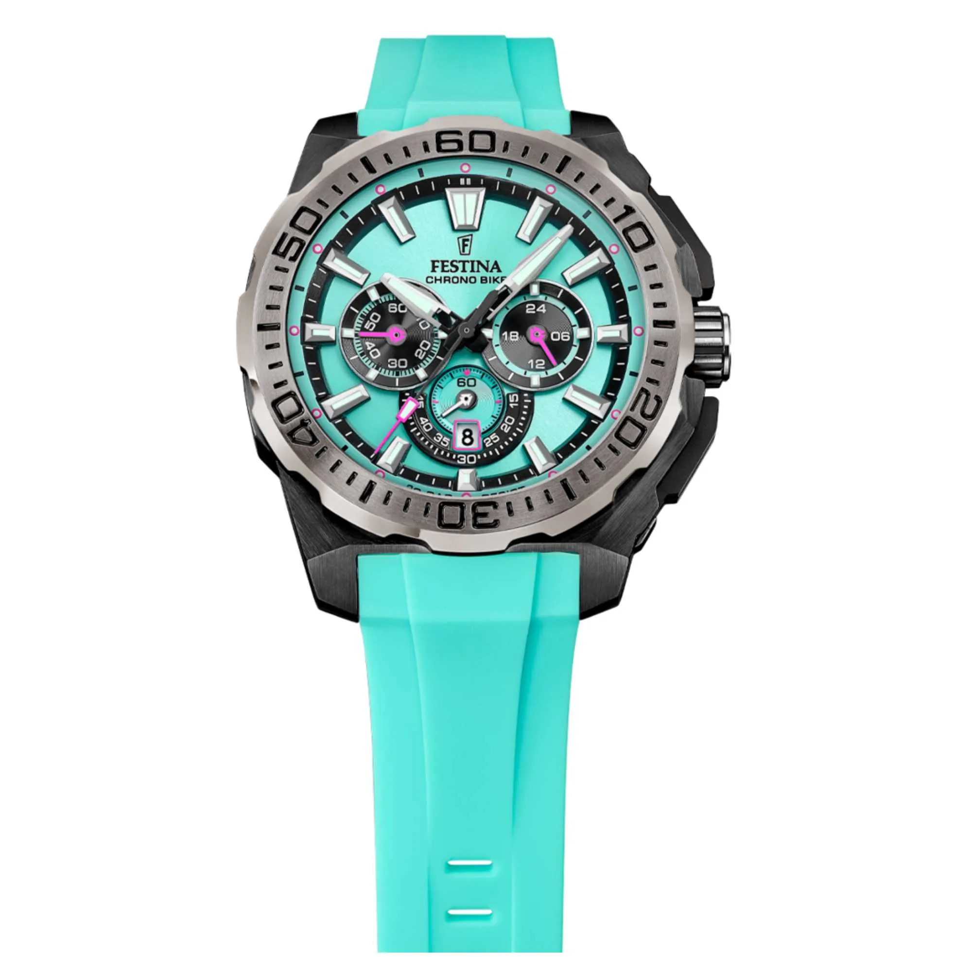 Festina F20726/2 Men's Chrono Bike Rubber Strap Watch sold by H.S. Johnson product image thumbnail 3