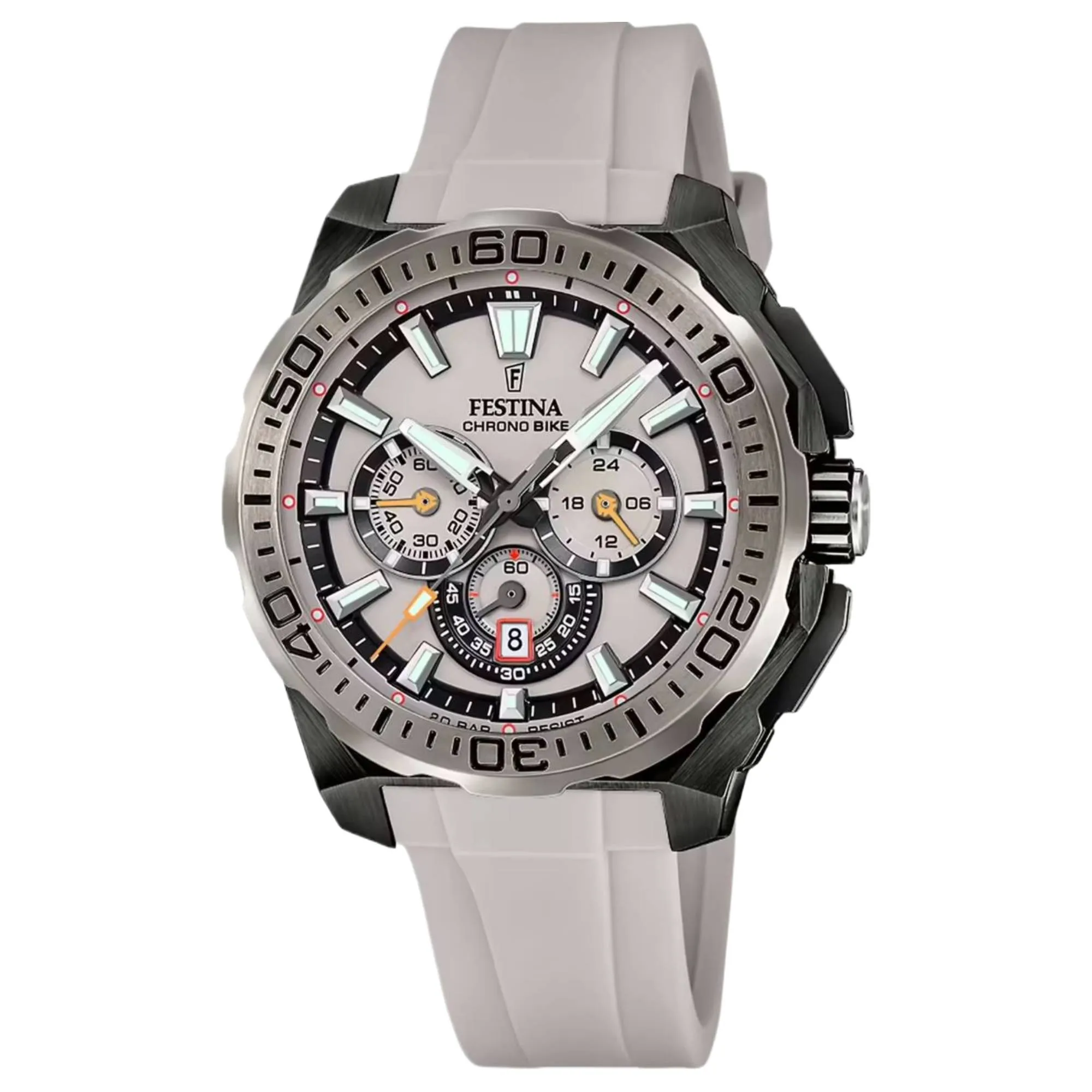 Festina F20726/1 Men's Chrono Bike Rubber Strap Watch sold by H.S. Johnson