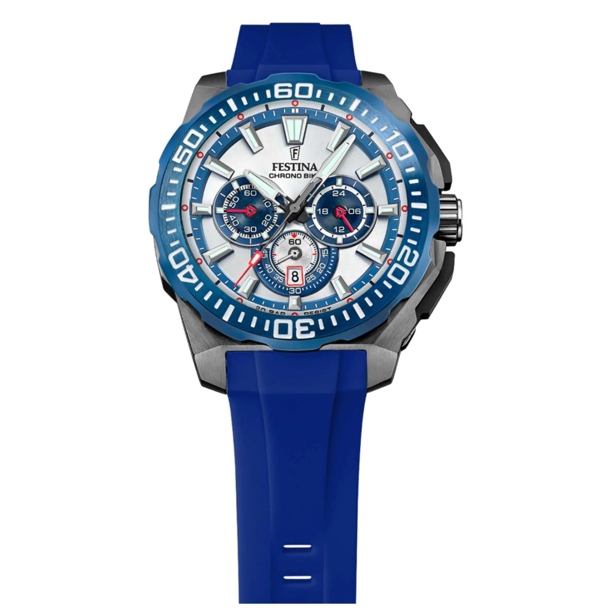 Festina F20725/4 Men's Chrono Bike Rubber Strap Watch sold by H.S. Johnson product image thumbnail 2