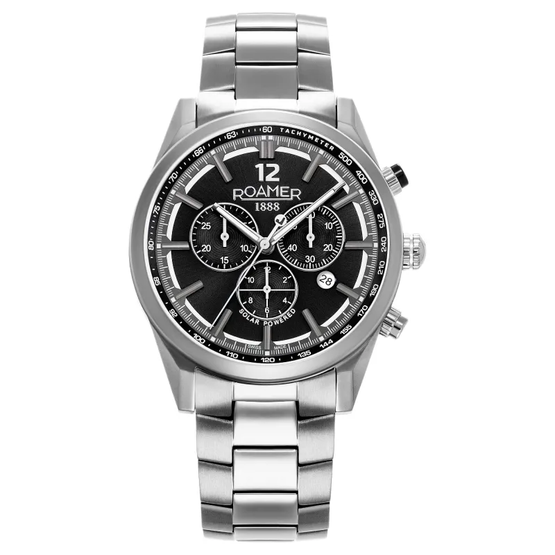 Roamer 973981 44 85 20 Helios Power Titanium Solar Watch sold by H.S. Johnson