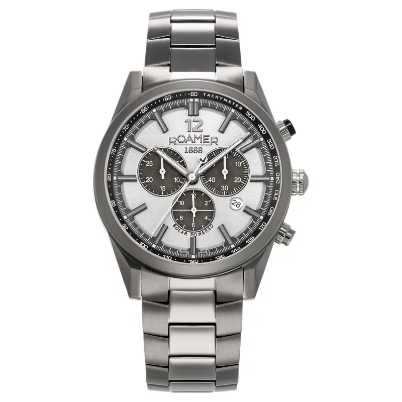 Roamer 973981 44 15 20 Helios Power Titanium Solar Watch sold by H.S. Johnson