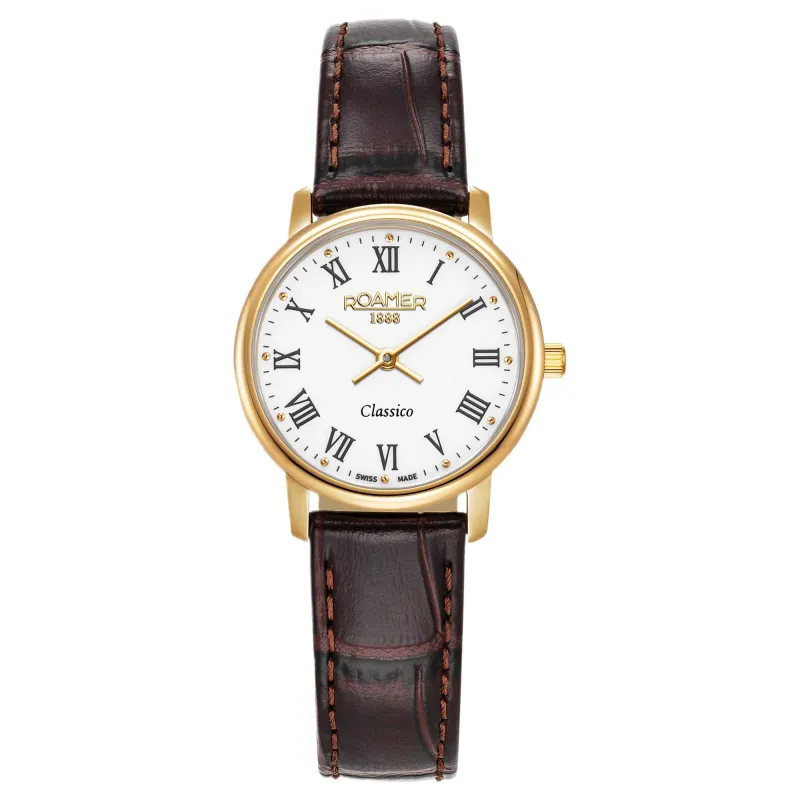 Roamer 971857 48 25 05 Classico Leather Strap Wristwatch sold by H.S. Johnson
