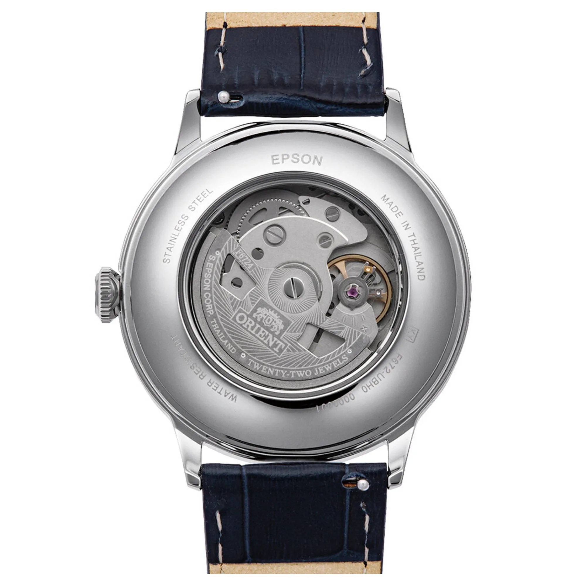 Orient RA-AC0024L30B Bambino Blue Dial Automatic Watch sold by H.S. Johnson product image thumbnail 3