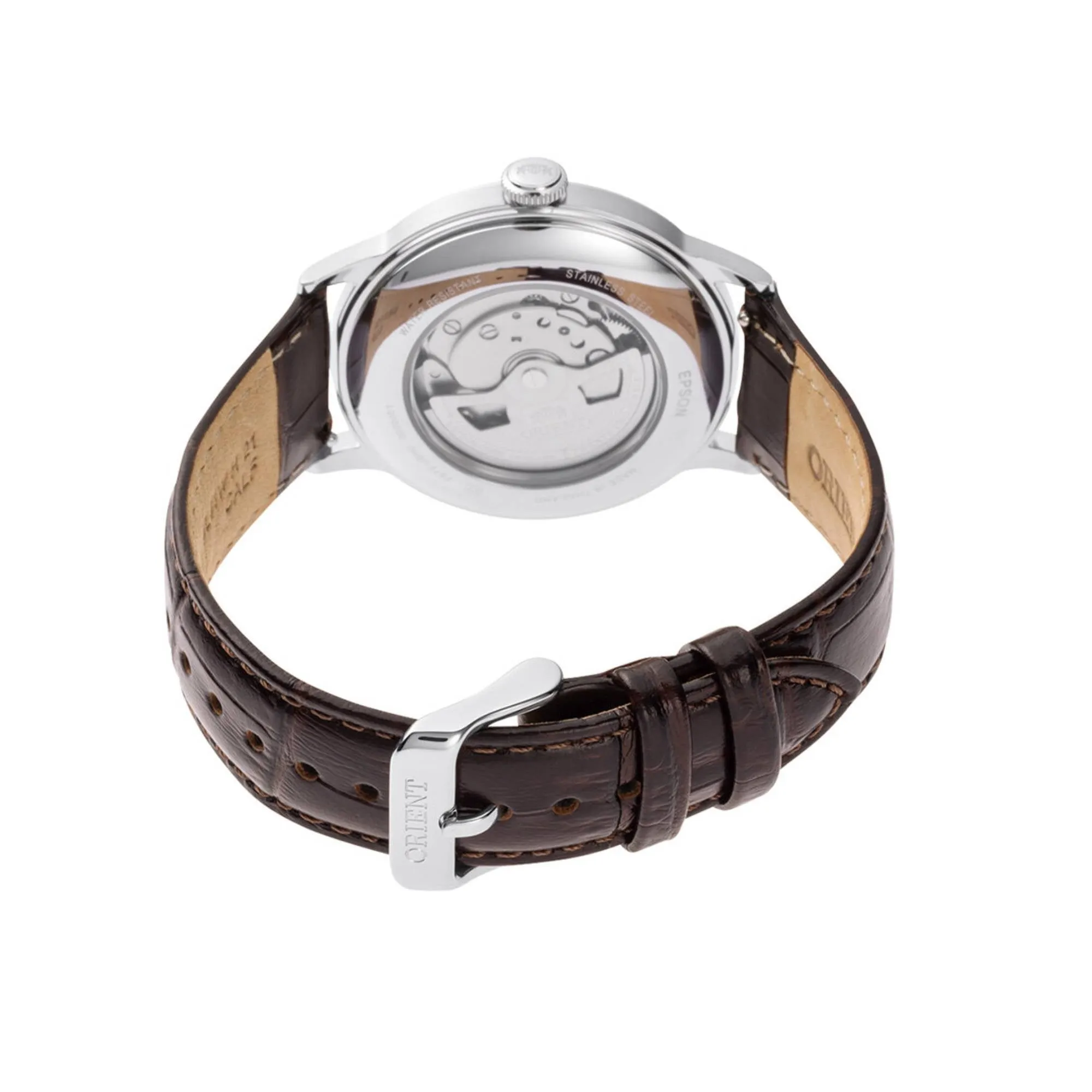 Orient RA-AC0023E30B Bambino Green Dial Automatic Watch sold by H.S. Johnson product image thumbnail 4