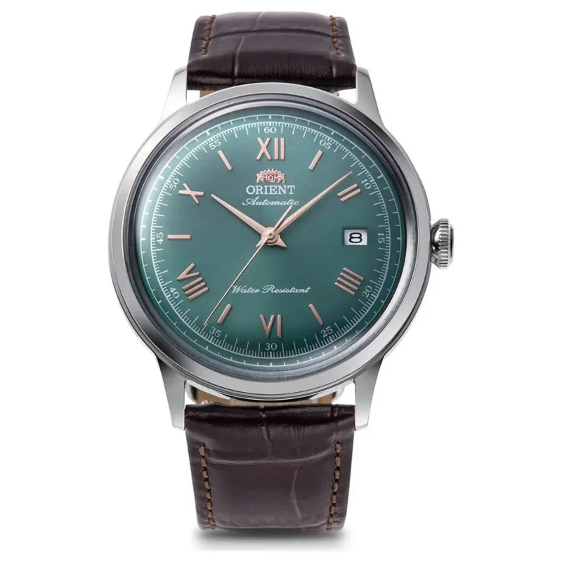 Orient RA-AC0023E30B Bambino Green Dial Automatic Wristwatch sold by H.S. Johnson