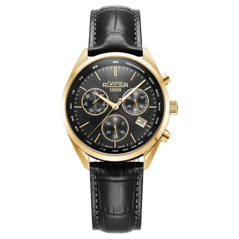 Roamer 993819 48 85 02 Men's Pro Chronograph Wristwatch sold by H.S. Johnson