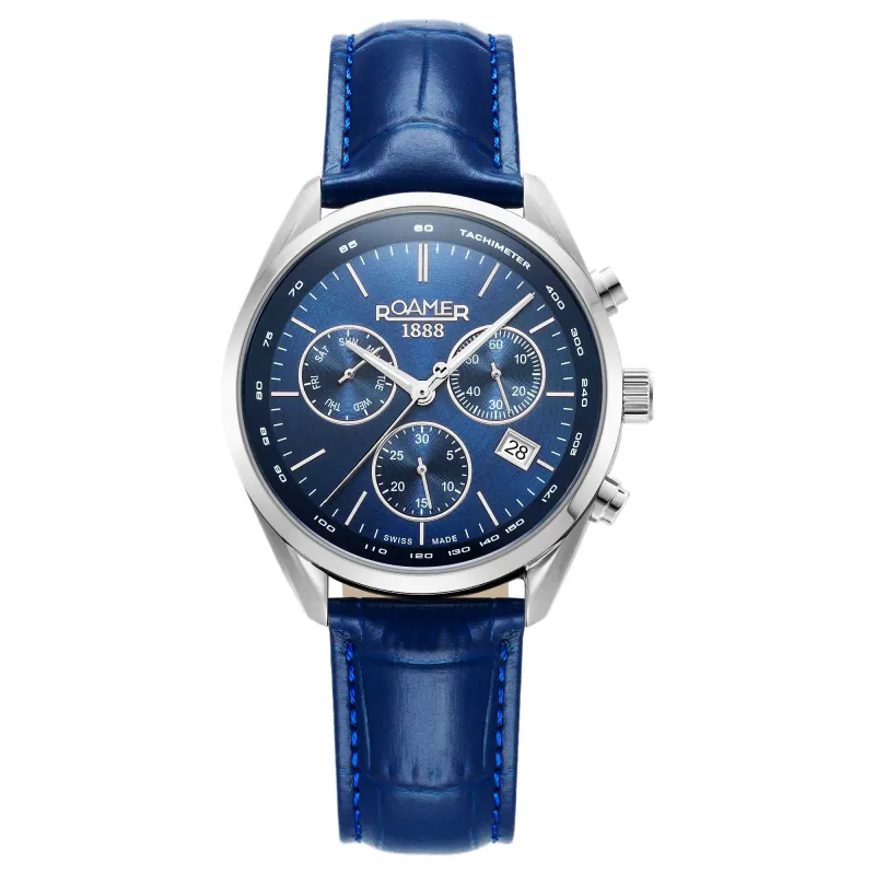Roamer 993819 41 45 02 Men's Pro Chronograph Wristwatch sold by H.S. Johnson