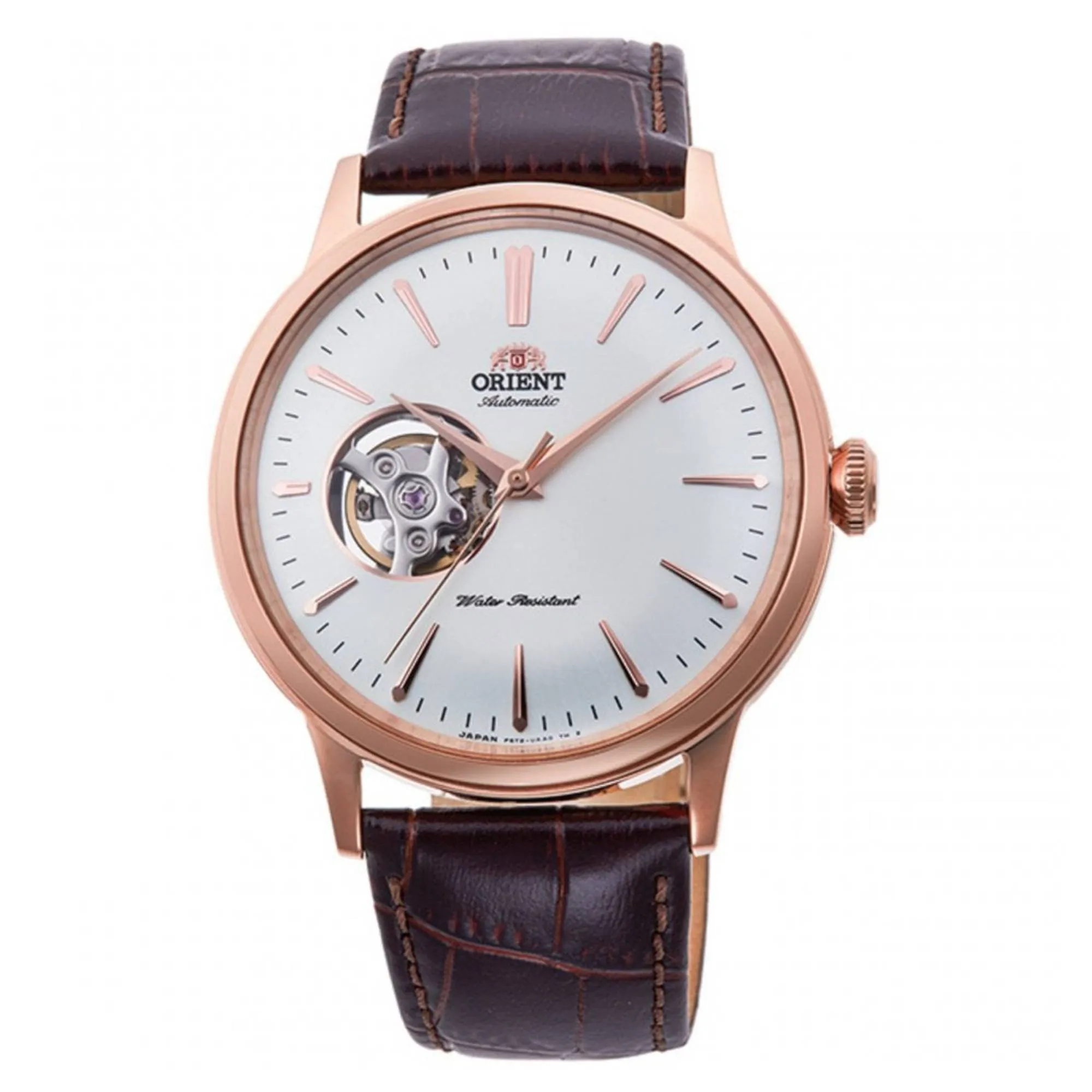 Orient RA-AG0001S30B Bambino Open Heart White Dial Automatic Watch sold by H.S. Johnson