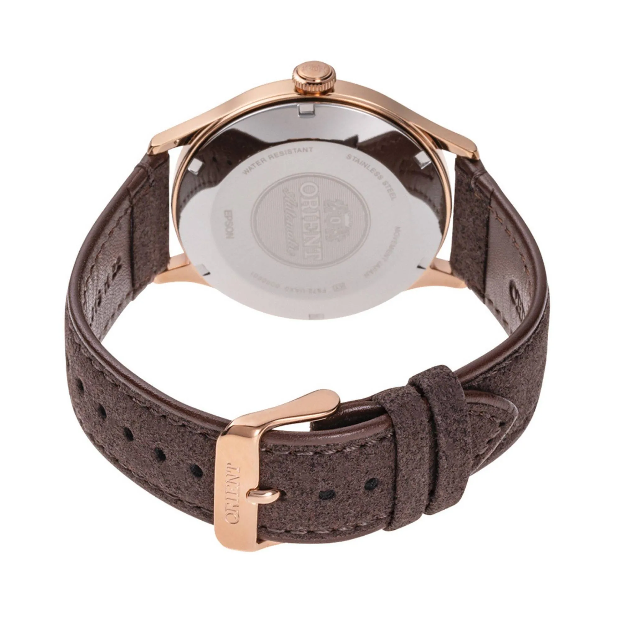 Orient RA-AC0P04Y10B Bambino 42mm Brown Dial Automatic Wristwatch sold by H.S. Johnson product image thumbnail 3