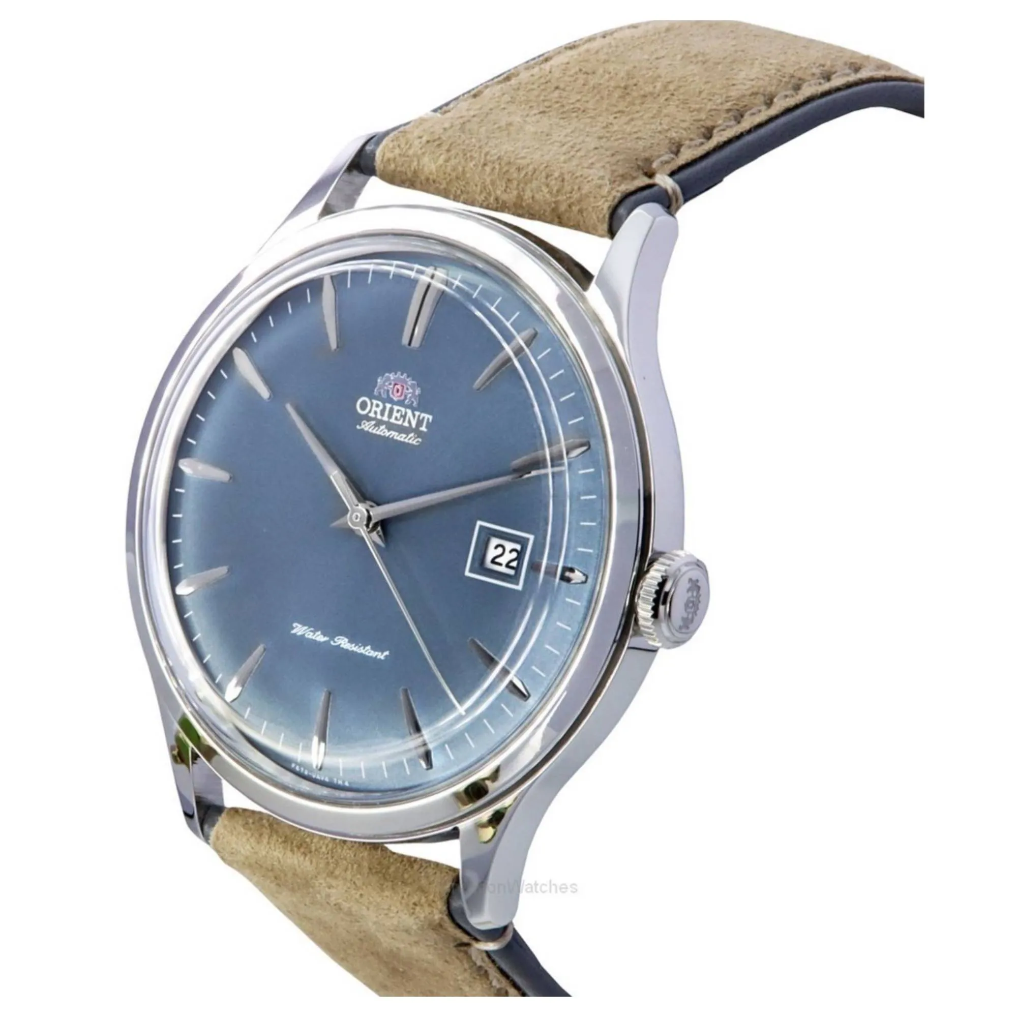 Orient RA-AC0P03L10B Bambino 42mm Blue Dial Automatic Watch sold by H.S. Johnson product image thumbnail 2