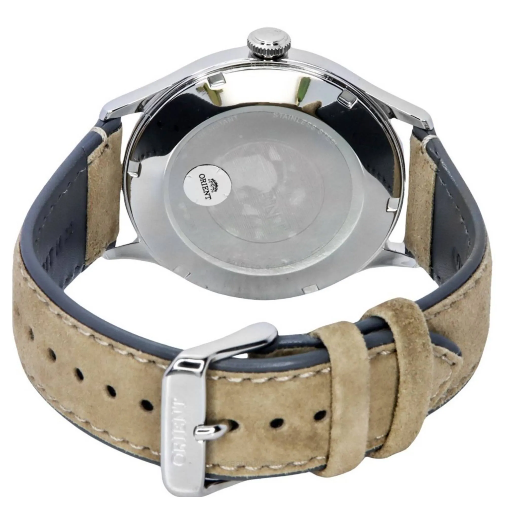 Orient RA-AC0P03L10B Bambino 42mm Blue Dial Automatic Watch sold by H.S. Johnson product image thumbnail 3