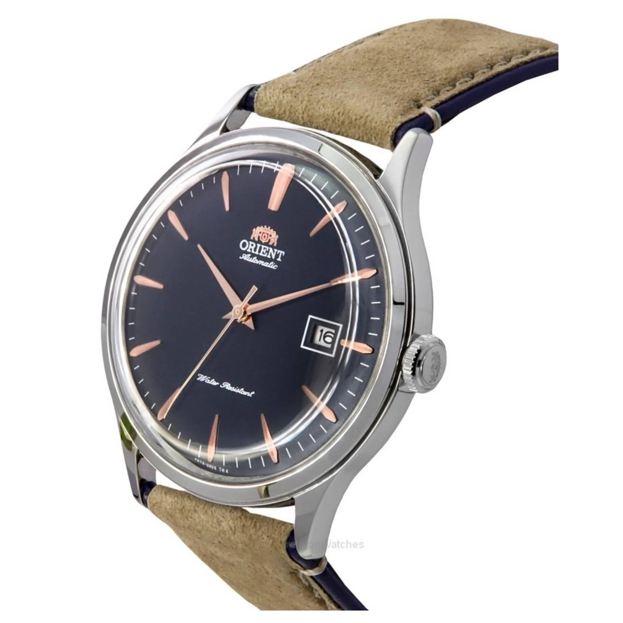Orient RA-AC0P02L10B Bambino 42mm Blue Dial Automatic Watch sold by H.S. Johnson product image thumbnail 2