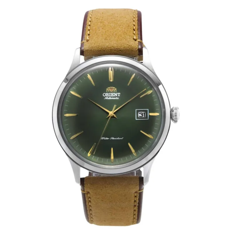 Orient RA-AC0P01E10B Bambino 42mm Green Dial Automatic Wristwatch sold by H.S. Johnson