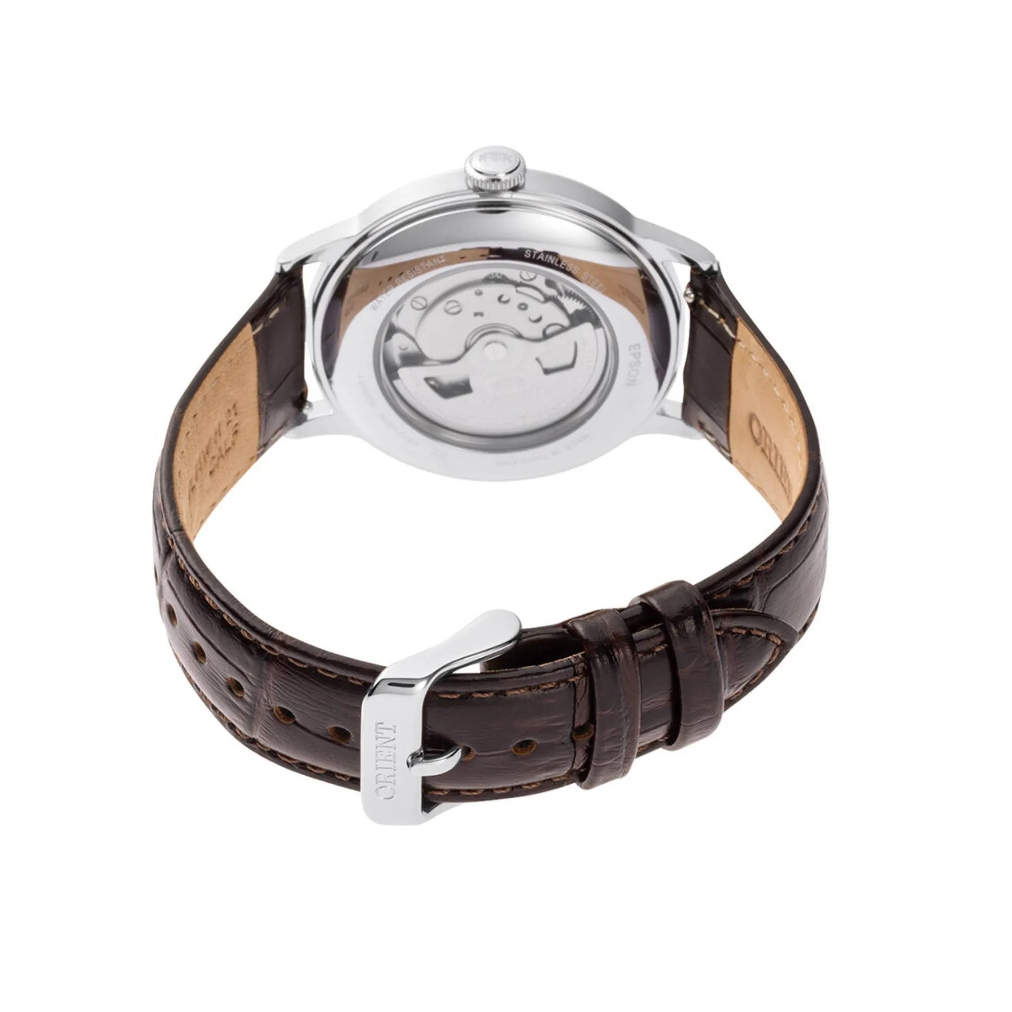 Orient RA-AC0026R30B Bambino Red Dial Automatic Watch sold by H.S. Johnson product image thumbnail 4