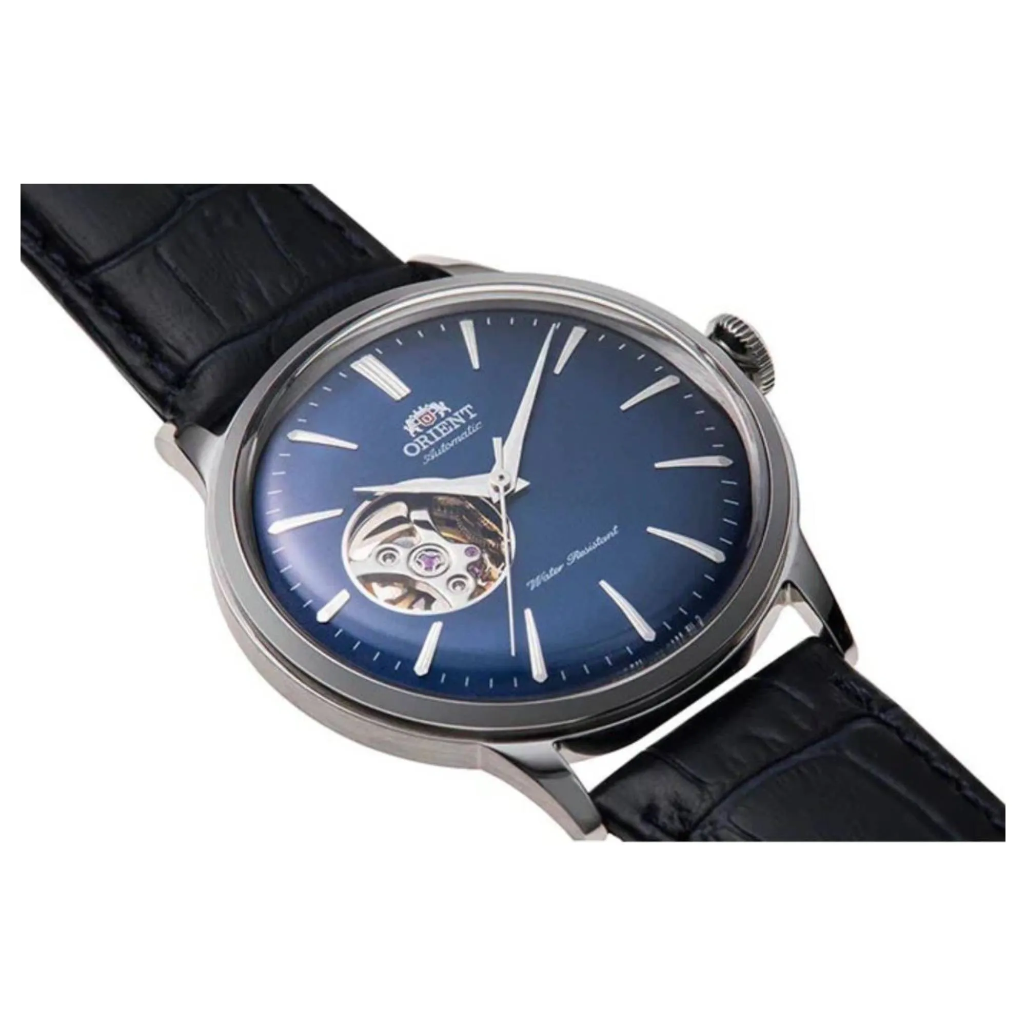 Orient RA-AG0005L30B Bambino Open Heart Blue Dial Automatic Watch sold by H.S. Johnson product image thumbnail 2